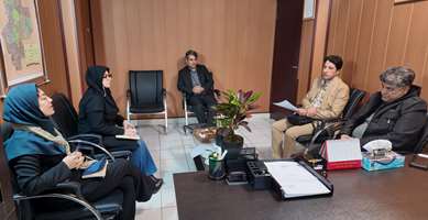 برگزاری جلسه فصلی مشترک مرکز بهداشت جنوب تهران با اداره بیمه سلامت در فصل زمستان 1404